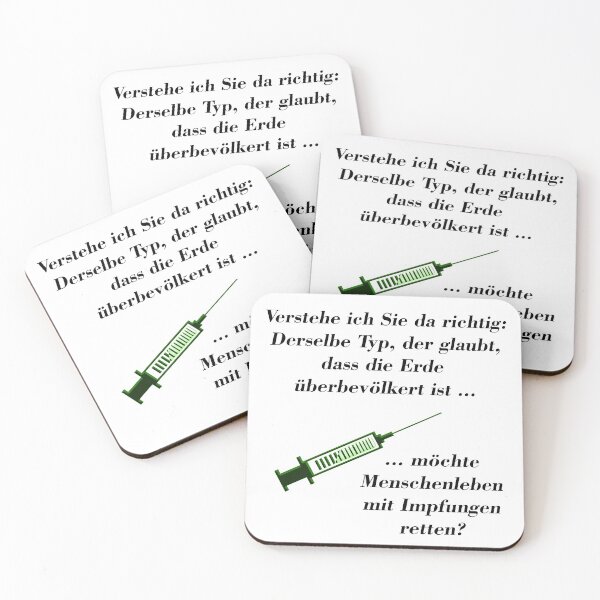 Item preview, Vaccination? No thanks! designed and sold by ARTmanhART.