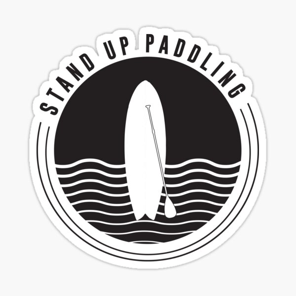 Stand Up Paddle Sticker