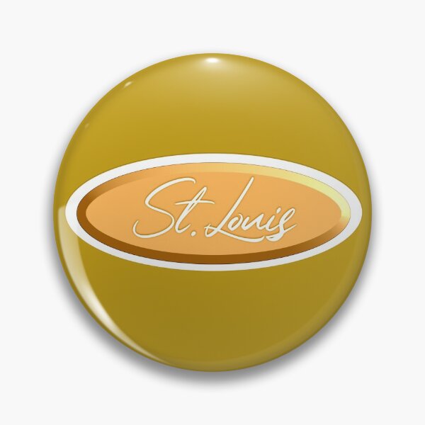 Item preview, St. Louis Gold Script designed and sold by 314Store.