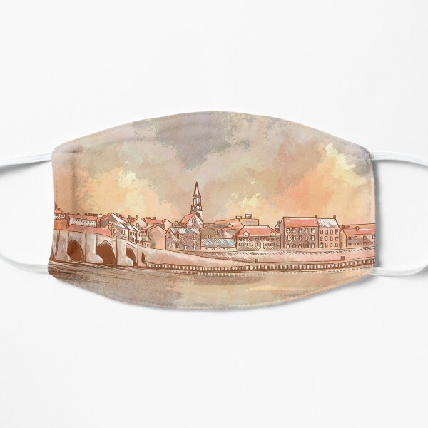 Berwick upon Tweed: View from Tweedmouth Flat Mask