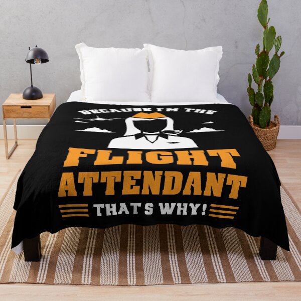 Item preview, Stewardess Gift - Because I'm The Flight Attendant That's Why designed and sold by Sandra78.