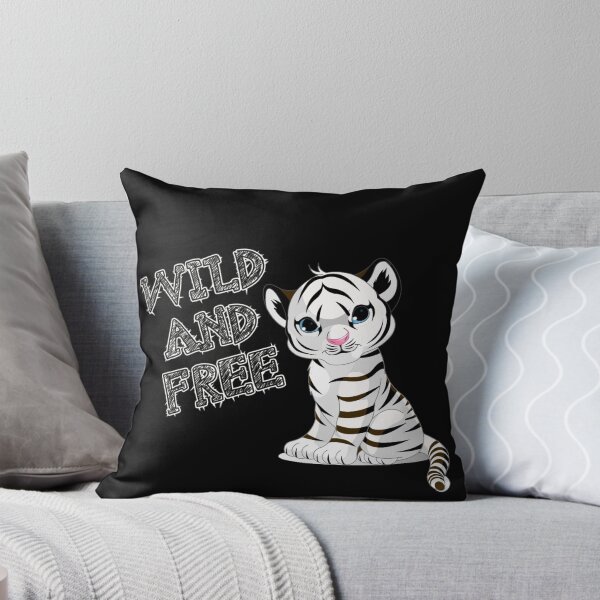 Item preview, Wild and free (white tiger) designed and sold by Nesro34.