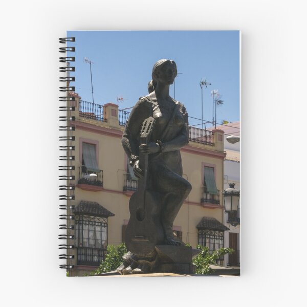 Item preview, Flamenco Dancer Sculpture in Barrio de Triana - Quintessential Seville Andalusia Spain designed and sold by Georgia Mizuleva.