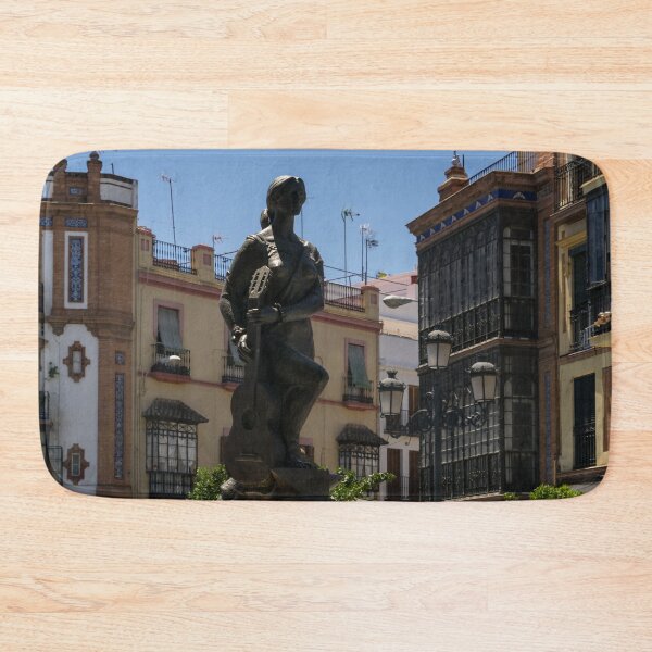 Item preview, Flamenco Dancer Sculpture in Barrio de Triana - Quintessential Seville Andalusia Spain designed and sold by Georgia Mizuleva.