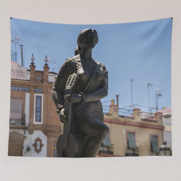 Item preview, Fab Flamenco Dancer Sculpture in Barrio de Triana - Quintessential Seville Andalusia Spain designed and sold by Georgia Mizuleva.