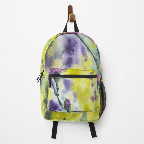 Item preview, Purple and lemony floral landscape designed and sold by IrinaIkar.