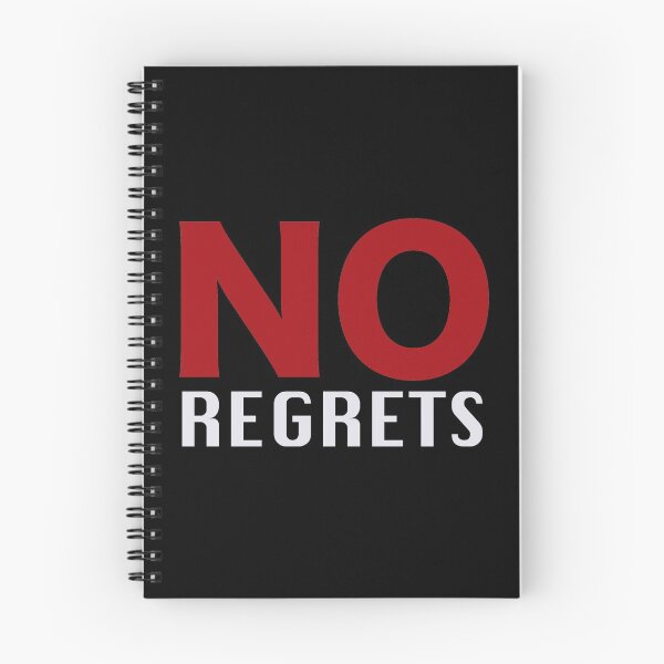 Item preview, No regrets  designed and sold by waleedmurad.