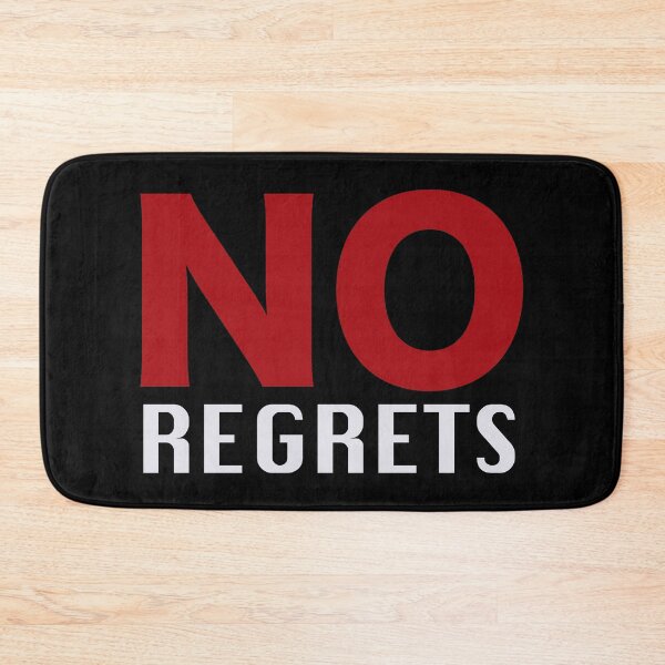 Item preview, No regrets  designed and sold by waleedmurad.