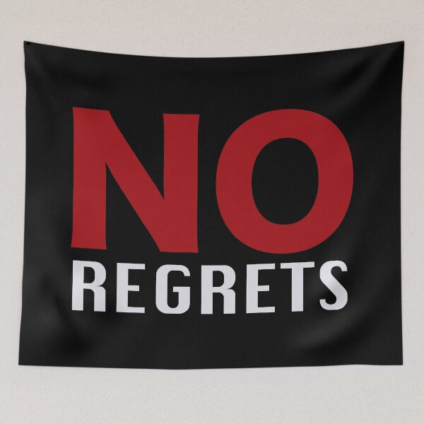 Item preview, No regrets  designed and sold by waleedmurad.