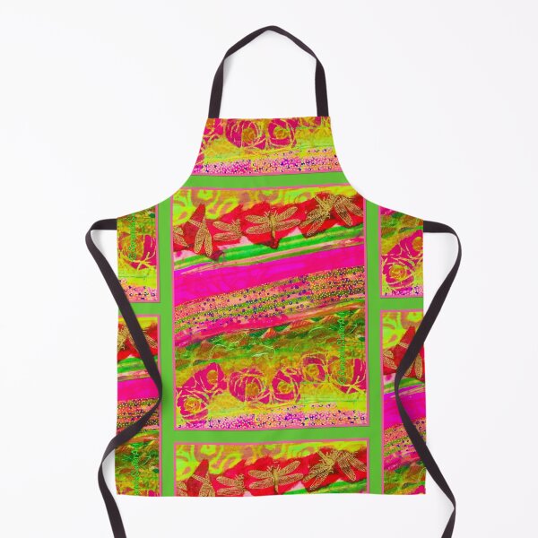 Item preview, Hot pink and Lime Green Garden designed and sold by AmandaSlaterArt.