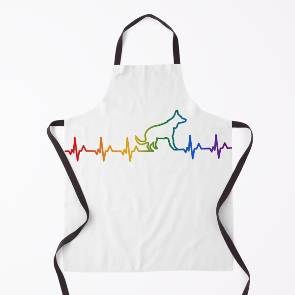 Item preview, Dog Heartbeat in Rainbow designed and sold by belly-e-luna.