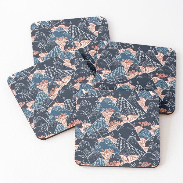 Item preview, Oriental mountains designed and sold by Rakos-Merch.