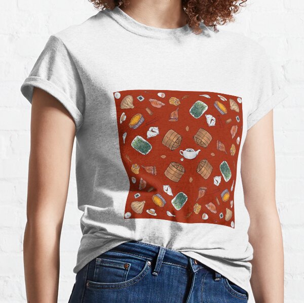 Yum cha faves - red Classic T-Shirt