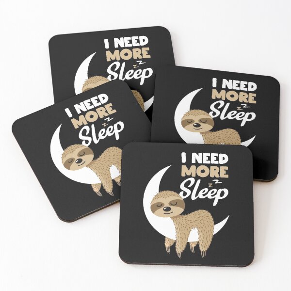 Item preview, Sarcastic Funny I Need More Sleep Nap Sleepyhead Sloth Gift designed and sold by Teeleo.