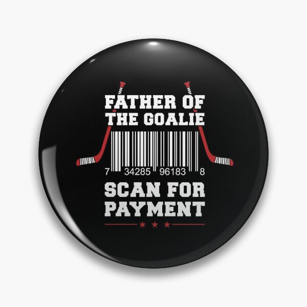 Item preview, Father Of The Goalie - Hockey Player designed and sold by Sandra78.
