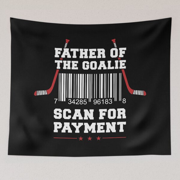 Item preview, Father Of The Goalie - Hockey Player designed and sold by Sandra78.