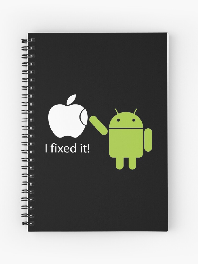 I Fixed It - Android vs Apple Tote Bag for Sale by GMFV