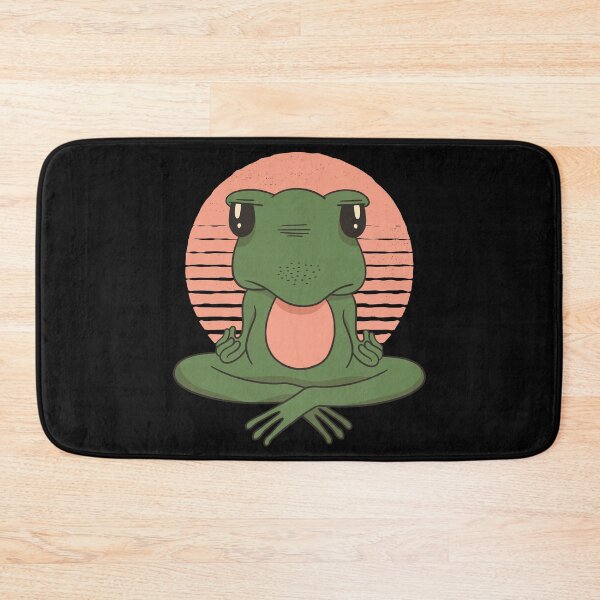 Item preview, Meditating frog, meditation designed and sold by DerSenat.