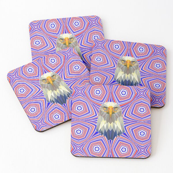 Item preview, Geometric Eagle - American Mandala designed and sold by NoMatterLab.