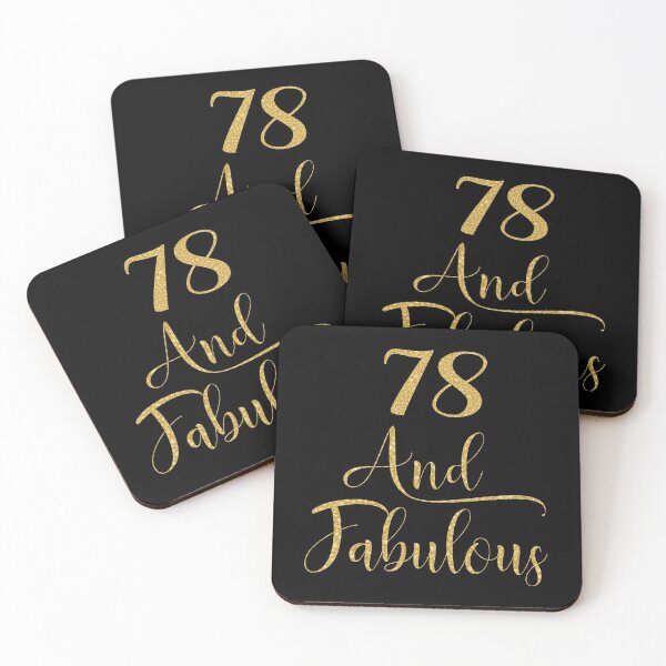 Item preview, Women 78 Years Old And Fabulous 78th Birthday Party product designed and sold by Grabitees.