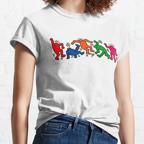 dancing together pop art Classic T-Shirt