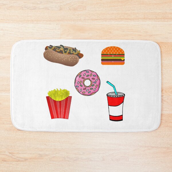 Aperçu de l'œuvre Mal bouffe créée et vendue par Doodlehub.