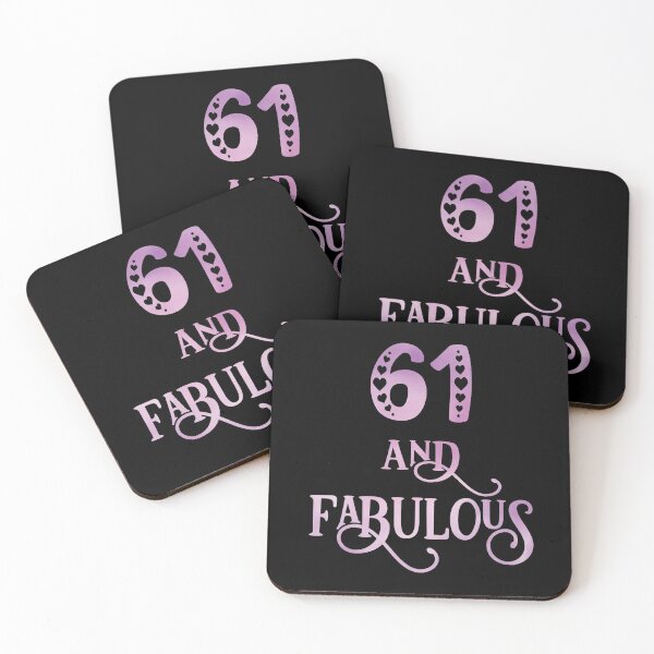 Item preview, Women 61 Years Old And Fabulous 61st Birthday Party design designed and sold by Grabitees.