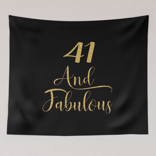 Item preview, Women 41 Years Old And Fabulous 41st Birthday Party design designed and sold by Grabitees.
