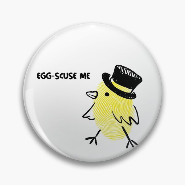 Item preview, Egg-Scuse Me designed and sold by Patocarto.
