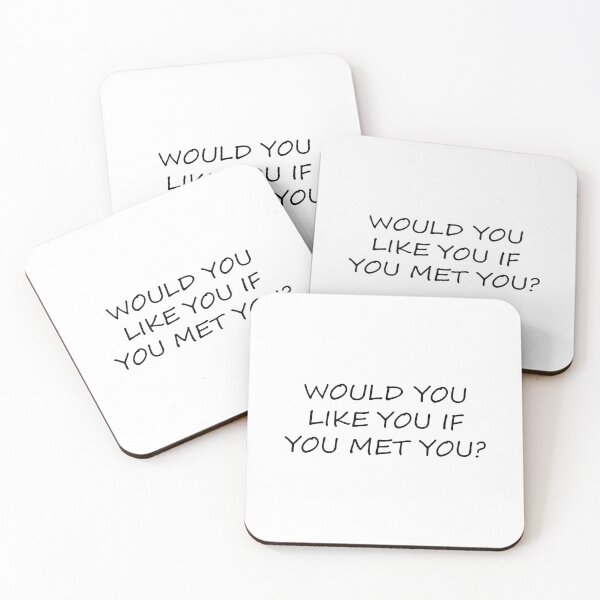 Item preview, would you like you if you met you designed and sold by sanna-.