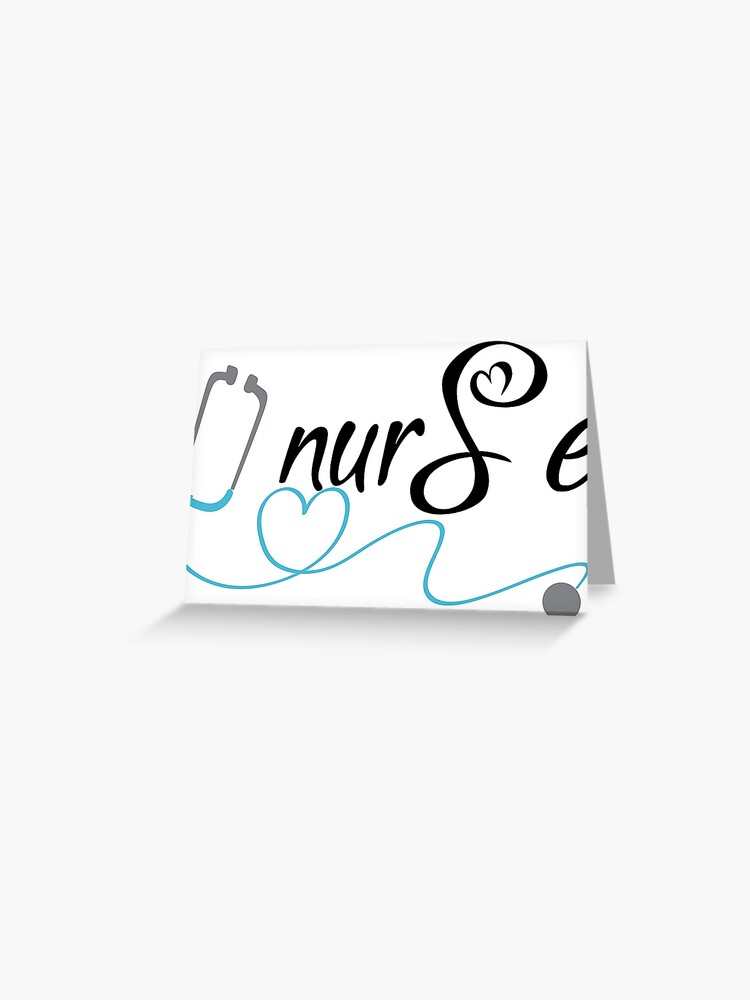 Download Nurse Svg Nurse Stethoscope Heart Stethoscope Nurselife Nurse Life Cutting Files For Use With Silhouette Studio Cricut Greeting Card By Asprinting Redbubble