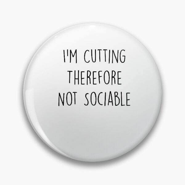 Item preview, I'm Cutting Therefore Not Sociable designed and sold by Noussairox.