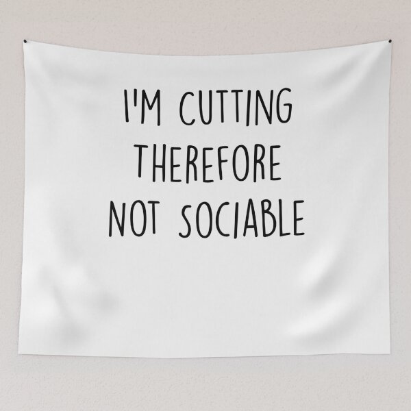 Item preview, I'm Cutting Therefore Not Sociable designed and sold by Noussairox.