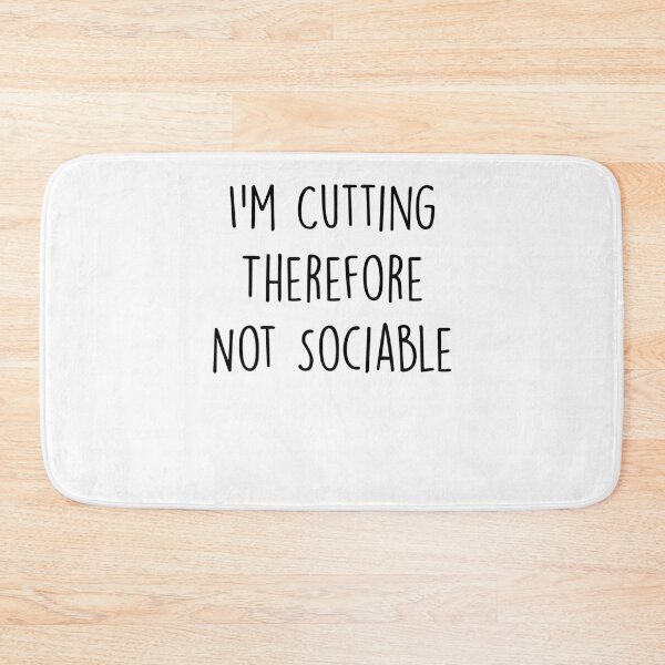 Item preview, I'm Cutting Therefore Not Sociable designed and sold by Noussairox.