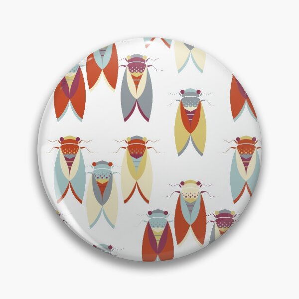 Item preview, Colorful Cicadas pattern designed and sold by shushunya13.