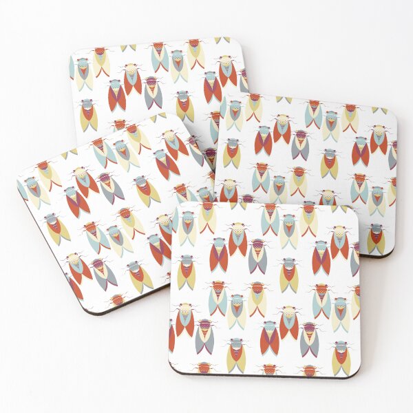 Item preview, Colorful Cicadas pattern designed and sold by shushunya13.