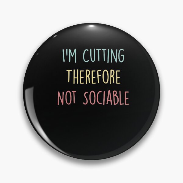 Item preview, I'm Cutting Therefore Not Sociable designed and sold by Noussairox.