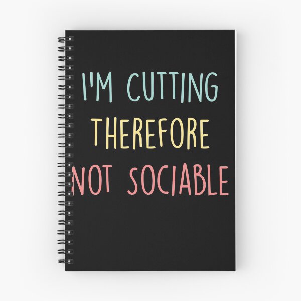 Item preview, I'm Cutting Therefore Not Sociable designed and sold by Noussairox.