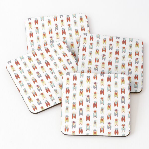Item preview, Colorful Cicadas pattern designed and sold by shushunya13.