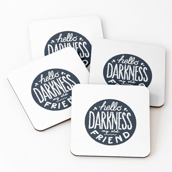 Item preview, Hello darkness my old friend  designed and sold by bekindclothing-.