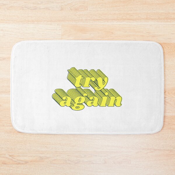Item preview, Try Again designed and sold by Vikas Sawant.
