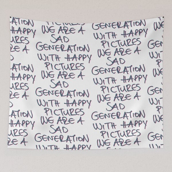 Item preview, We are a sad generation with happy pictures designed and sold by portokalis.