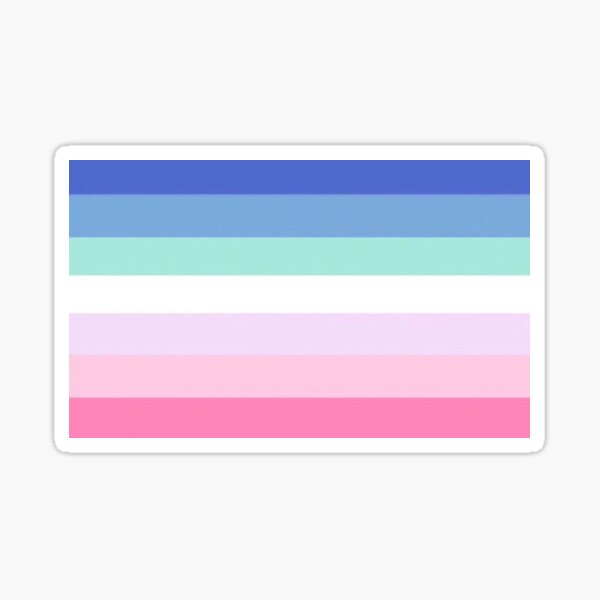"she/they lesbian flag" Sticker for Sale by dreamatoriums Redbubble