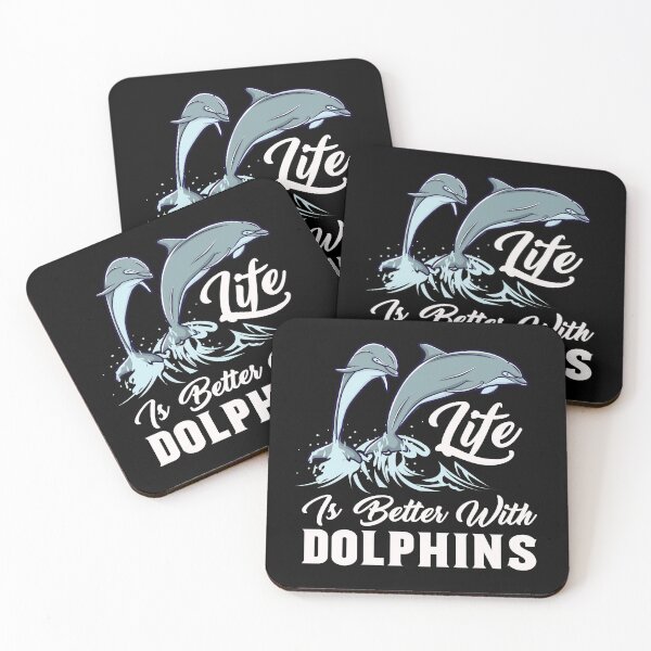 Item preview, Life Is Better With Dolphins - Marine Animal designed and sold by Sandra78.