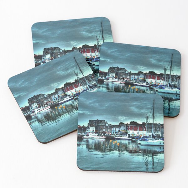 Item preview, Padstow harbour at dusk designed and sold by hawkie.