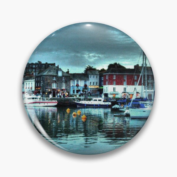 Item preview, Padstow harbour at dusk designed and sold by hawkie.