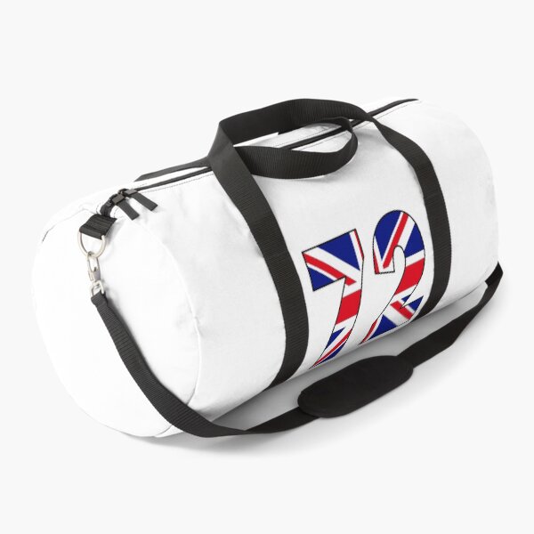 Item preview, Number 72 with UK flag on the background designed and sold by AllShirts21.