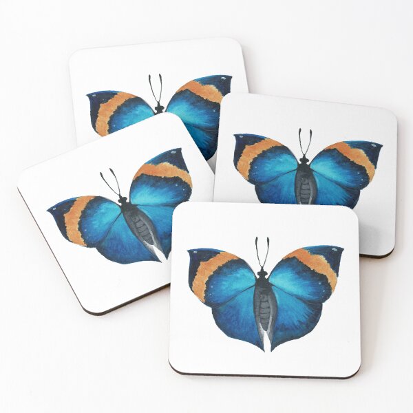Item preview, Acuarela de mariposa de hoja india designed and sold by Danica Templeton.