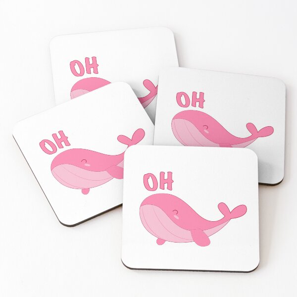 Item preview, Oh Whale (pink) designed and sold by AdelDa19.
