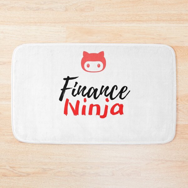 Item preview, Finance Ninja designed and sold by FourNuns.